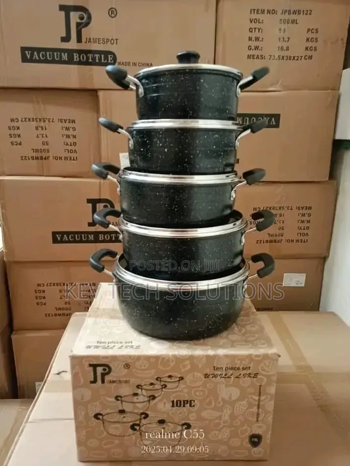 10pcs Jp Nonstick Cookware