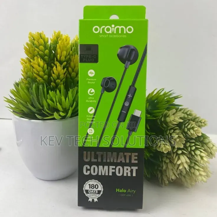 Oraimo Type C Earphones