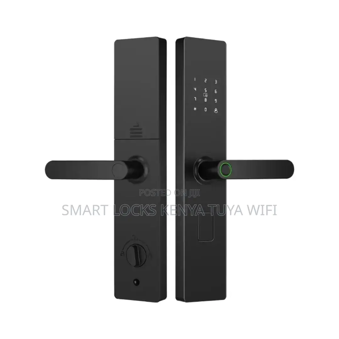 Smart Lock Tuya Wifi Digital Electronic Smart Door Lock With Password