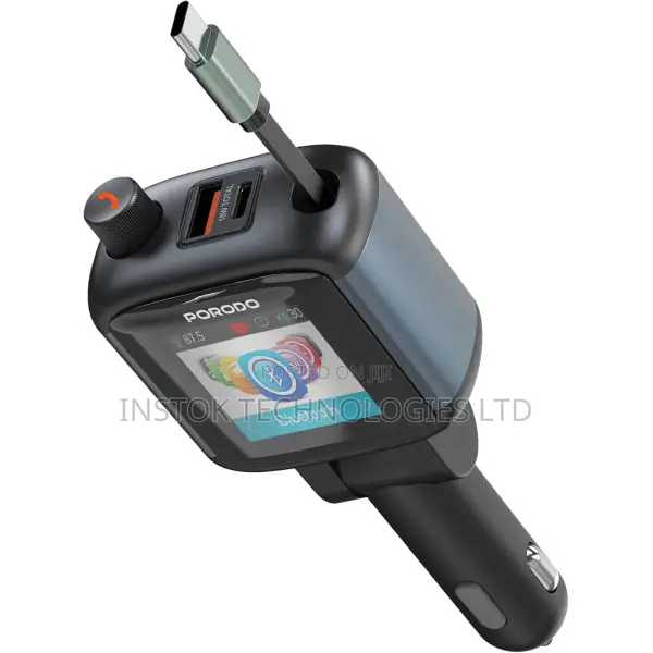 Porodo Voltrush Multi-Port Usb Car Charger