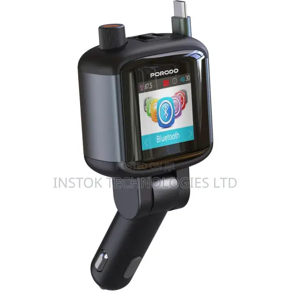 Porodo Voltrush Multi-Port Usb Car Charger