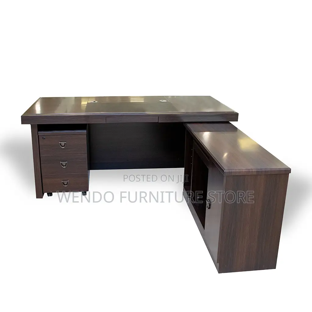 Office Desk; 1.6 Meters Mahogany Executive Office Boss Desk