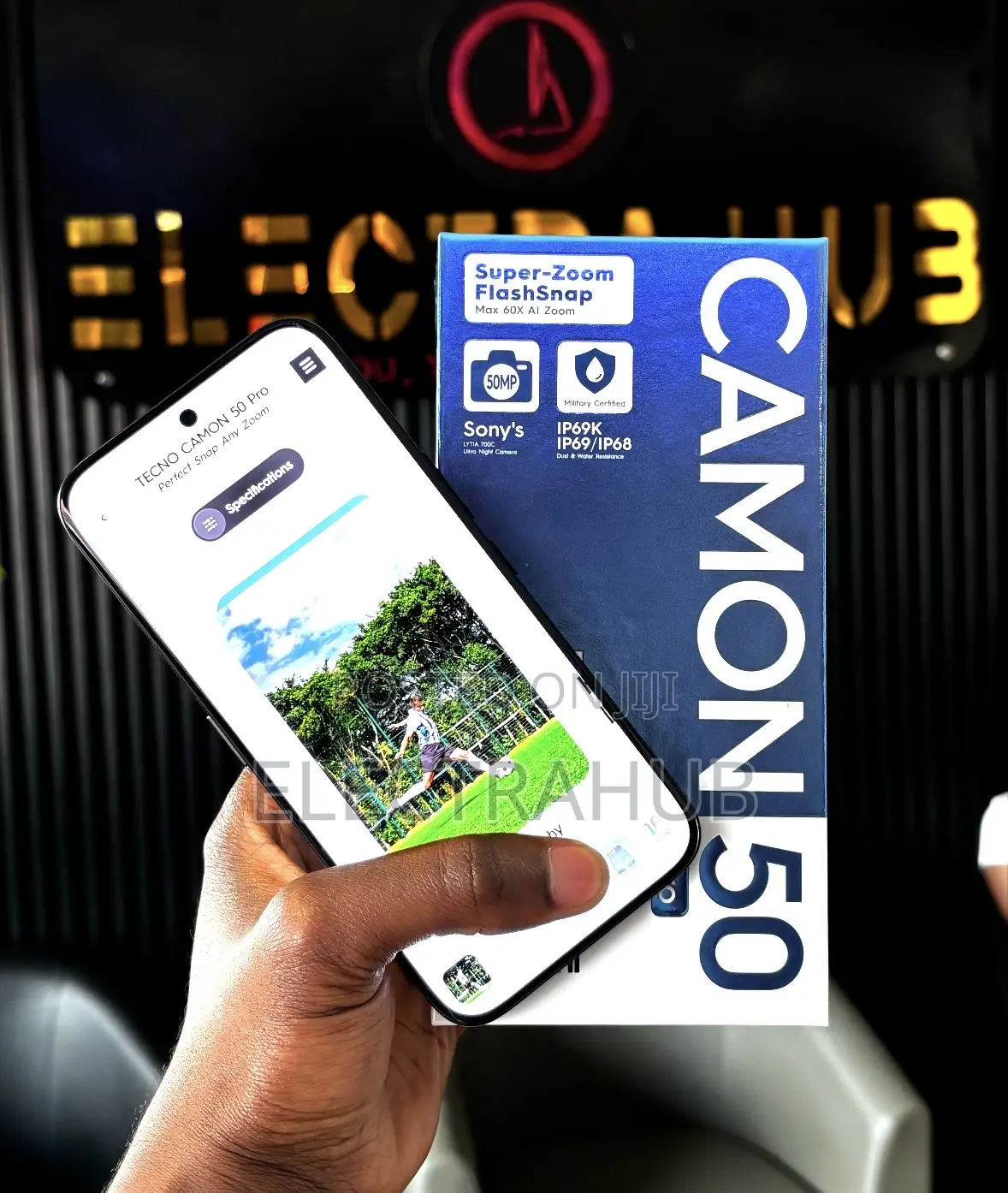 New Tecno Camon 50 Pro 256 GB Gray