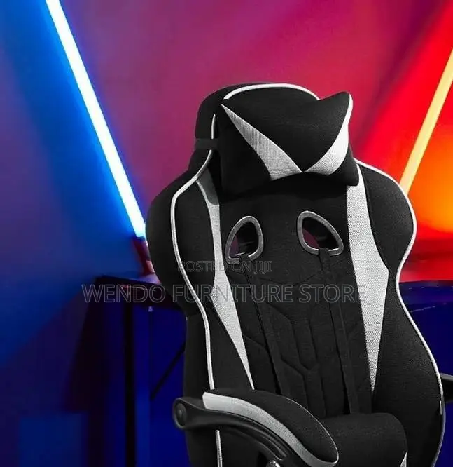 Office Chairs; Fabric Ergonomic Adjustable Streaming Home Gaming Seat