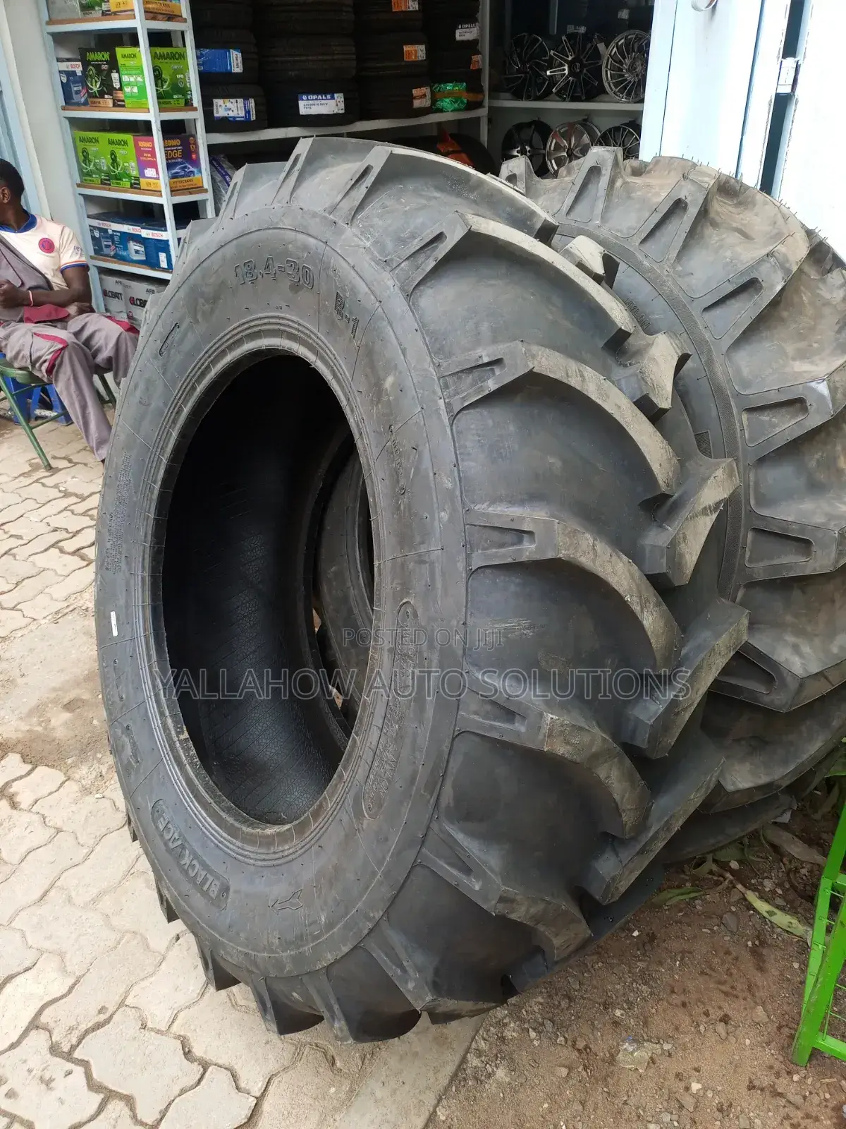 18.4-30 Black Ace Agricultural Tyre – Durable Farm Tractor Tyres.