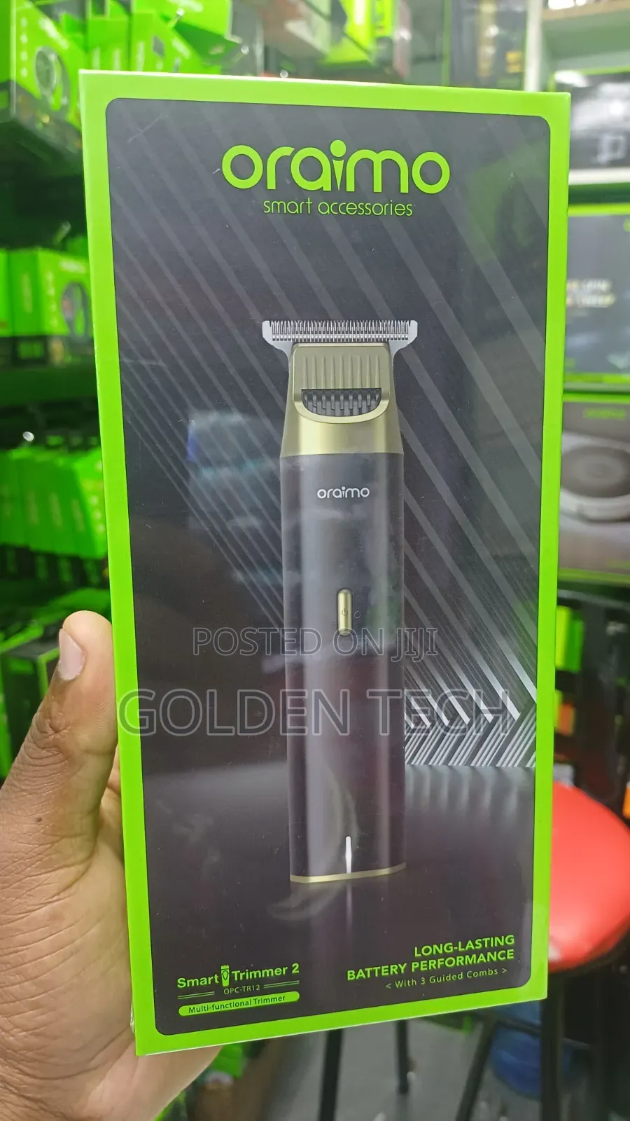 Oraimo Smart Trimmer 2 Opc-Tr12 Powerful Motor Hair Beard Trimmer.