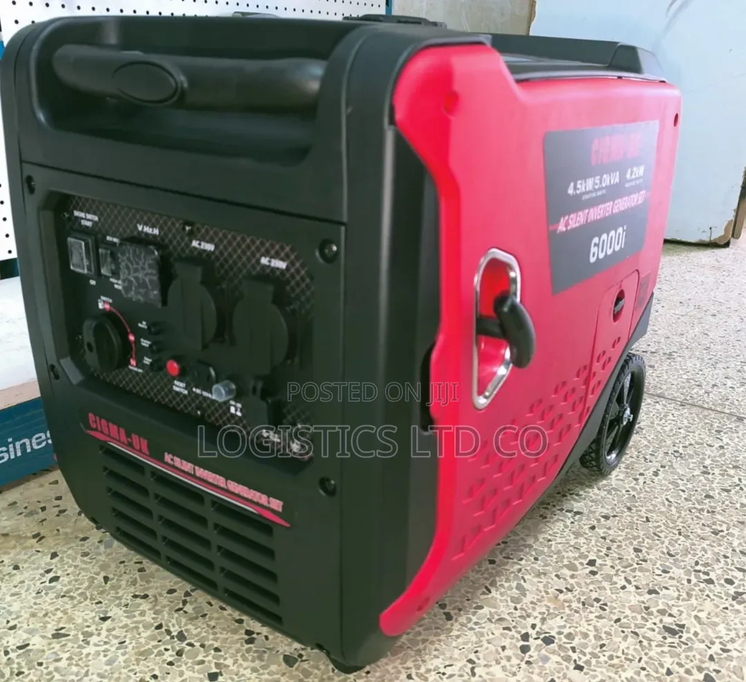 Petrol Inverter Silent Generator Electric Start With Usb Ports 5kva