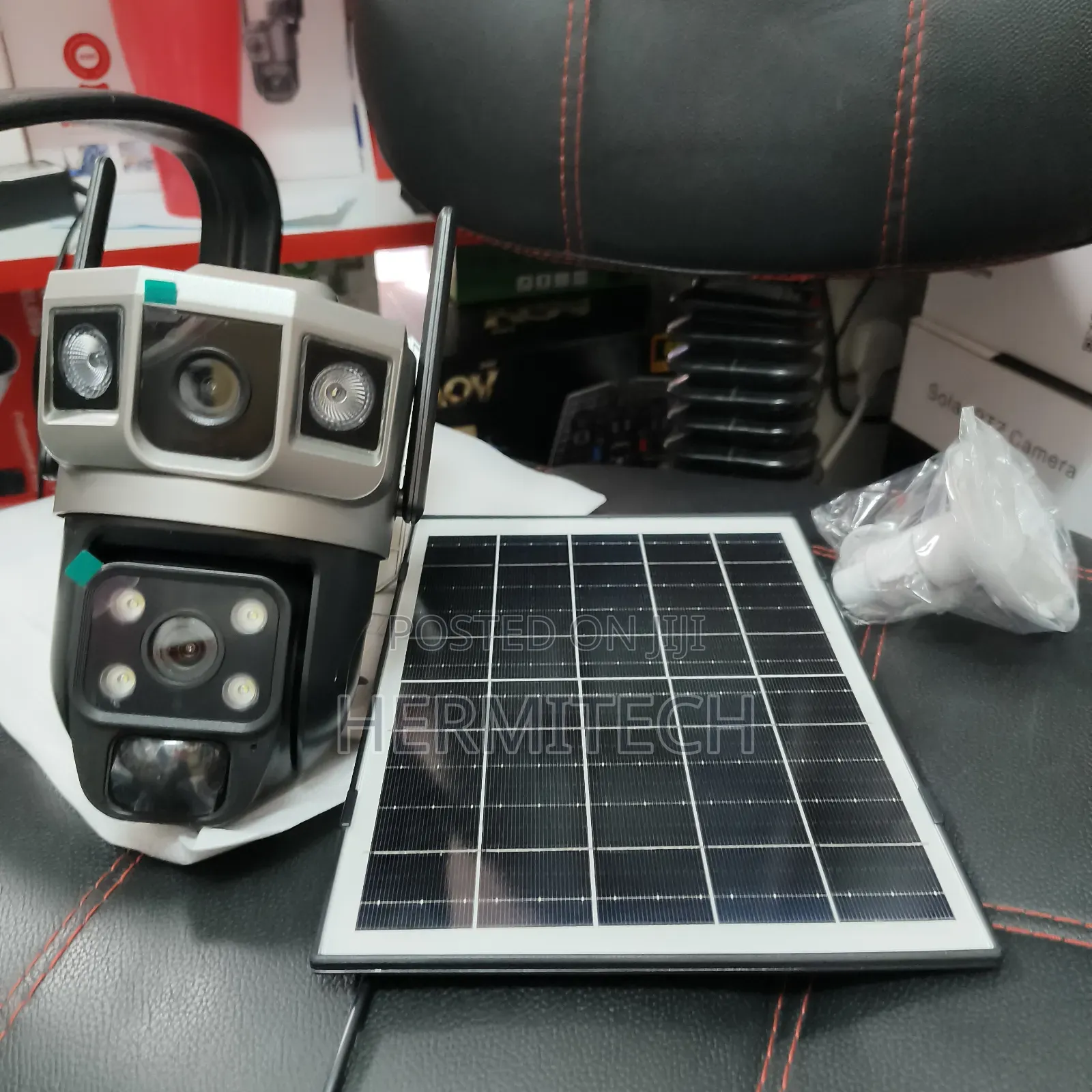 Solar PTZ Outdoor CCTV 4g Model for Home Security
