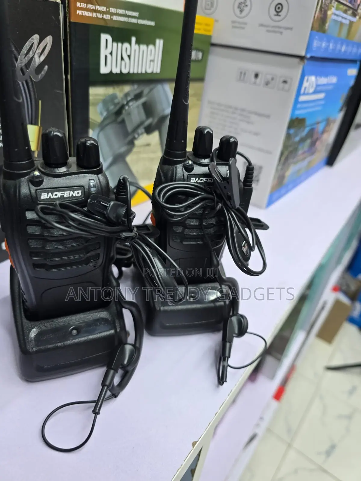 B888s Bf888s Portable Walkie Talkie Rechargeable Radio