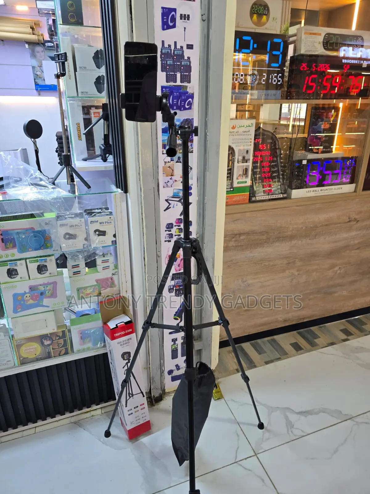Tripod-3366 Portable Camera Phone Tripod With Handle