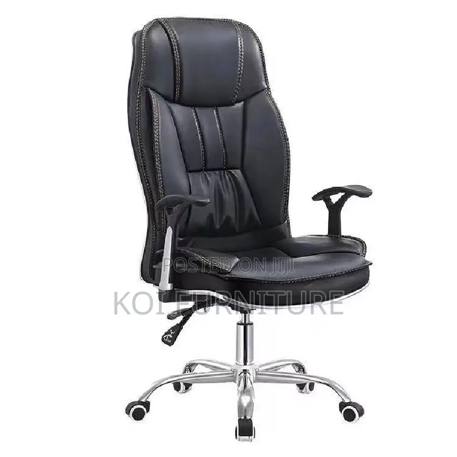 Office Chairs; Leather High Back Swivel Home Office Recliner Chairs