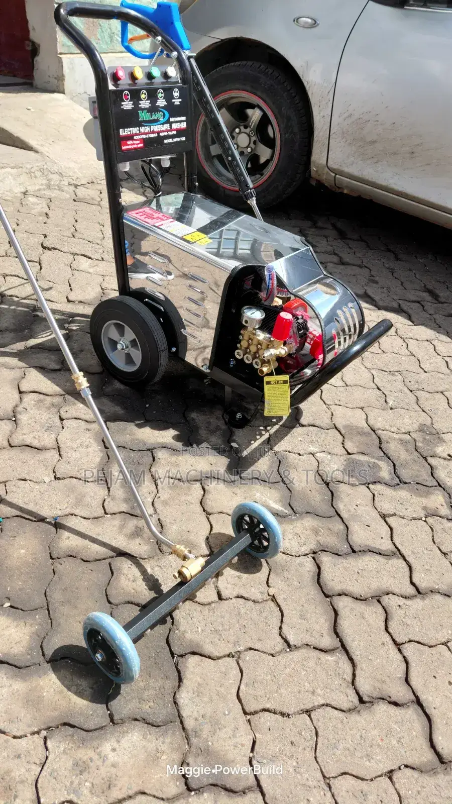 Milano 4000psi Pressure Washer/Car Wash Machine