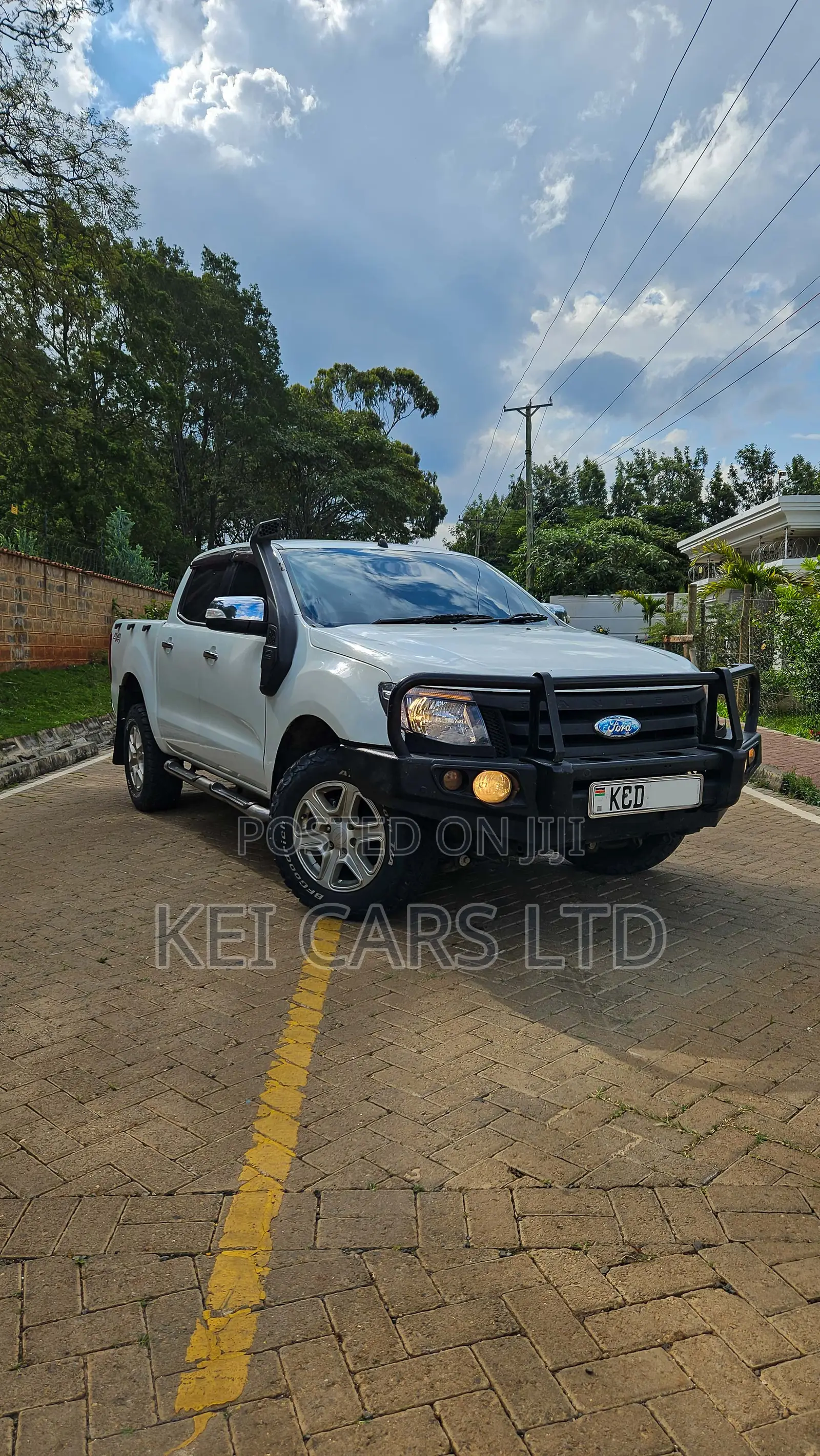 Ford Ranger 2015 White