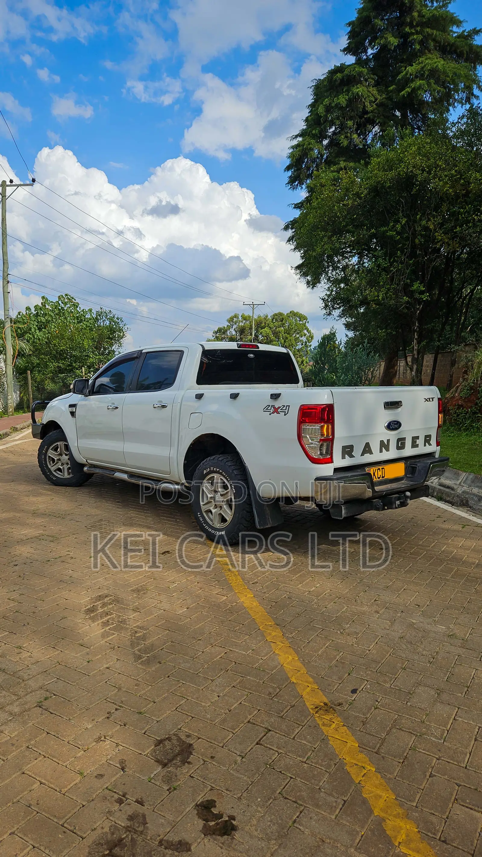 Ford Ranger 2015 White