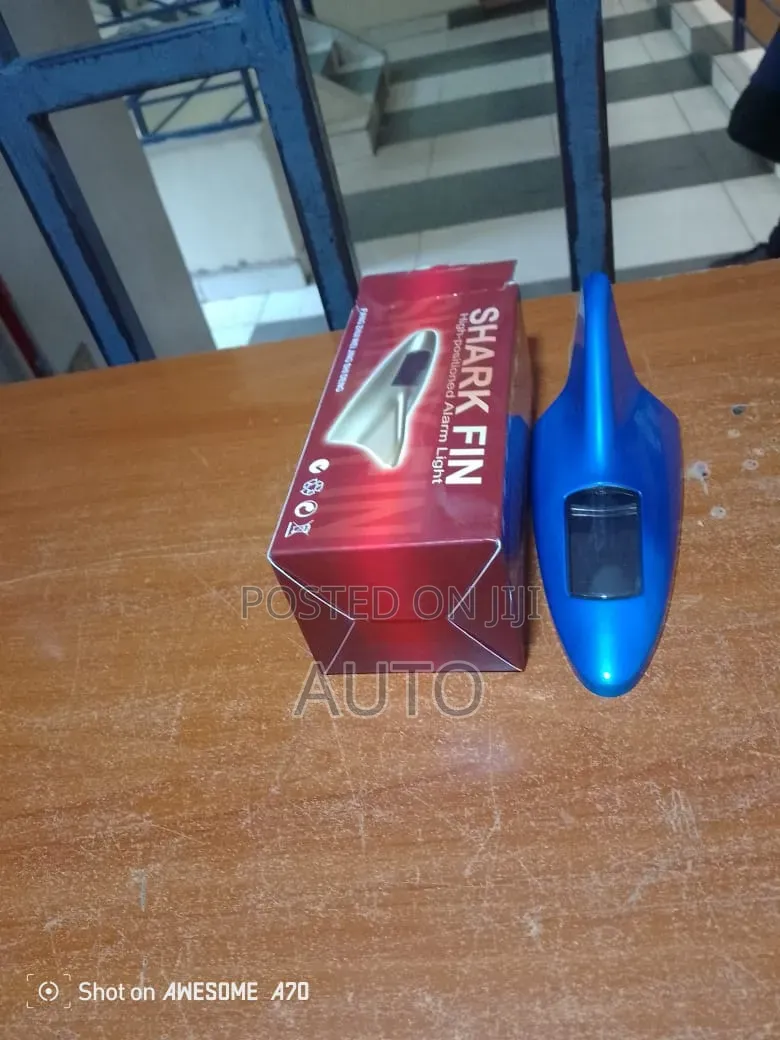 Led Car Shark Fin Antenna | Universal Decorative Roof Antenna Light