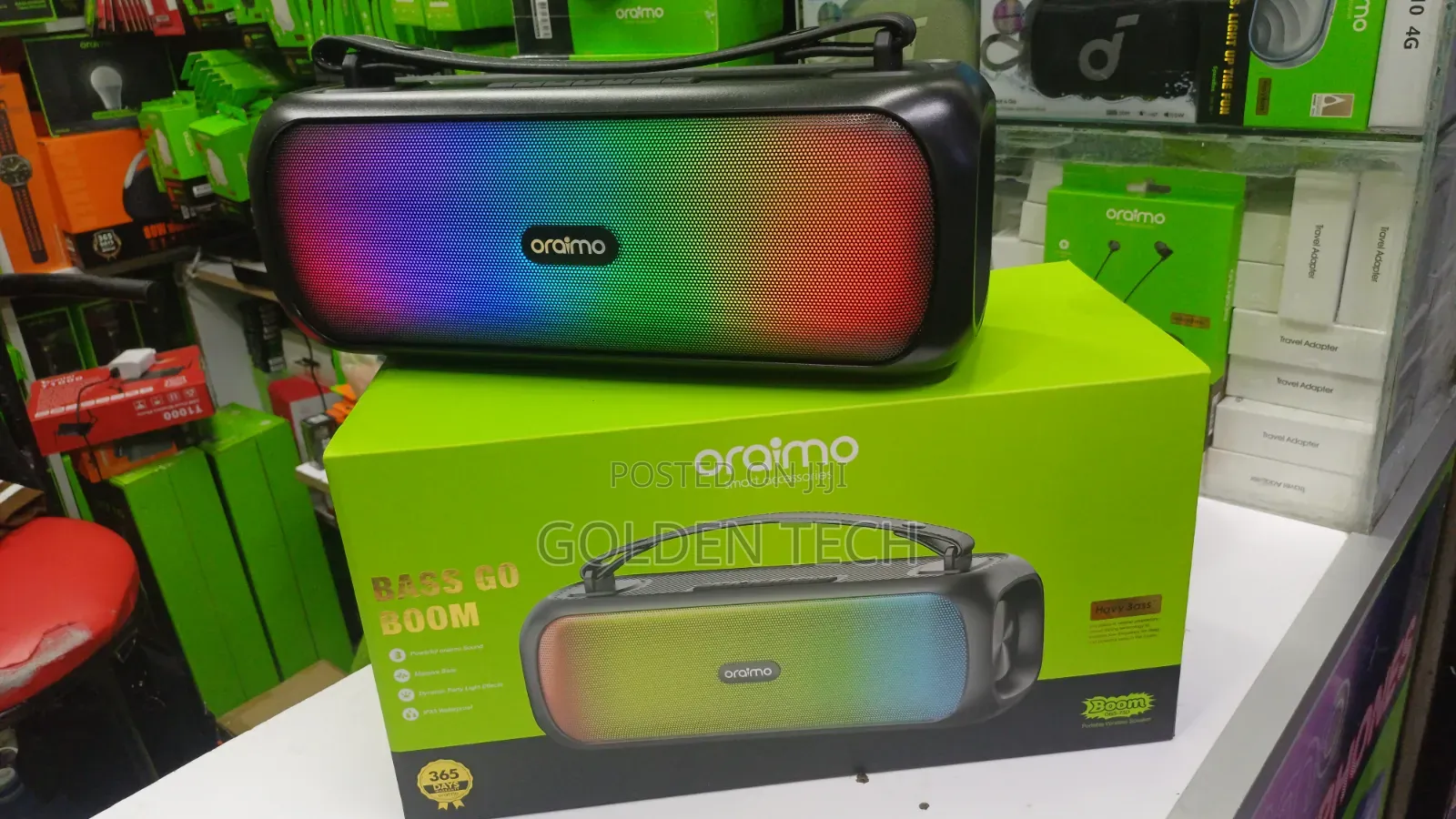 Oraimo Boom Obs-75d Rechargeable Portable 30w Party Speaker
