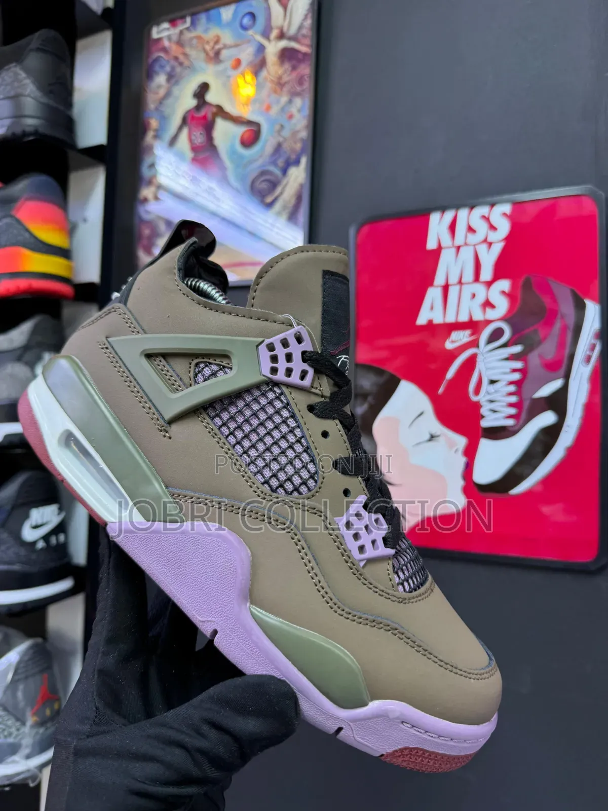 A Ma Maniére X Air Jordan 4 "Dark Mocha" Sneakers