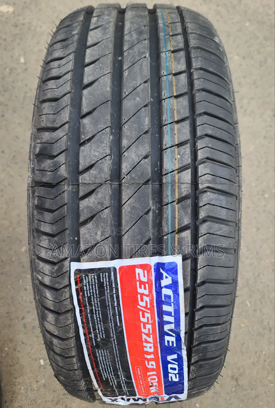 235/55 R19 Vinmax Tyres 105w Active V02