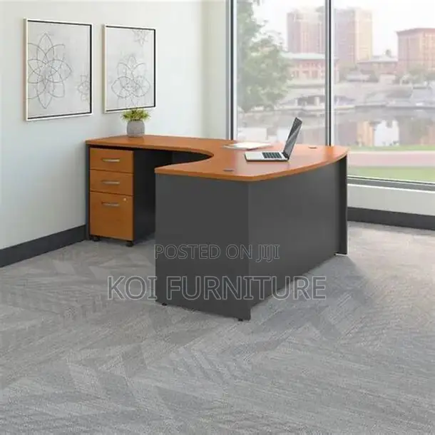 Office Desk; 1.2m Curved Office Blending Desk