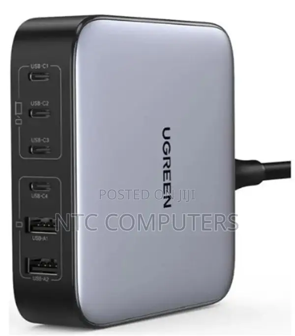 Ugreen Gan 200w Desktop Charger (6-Port) - Cd271