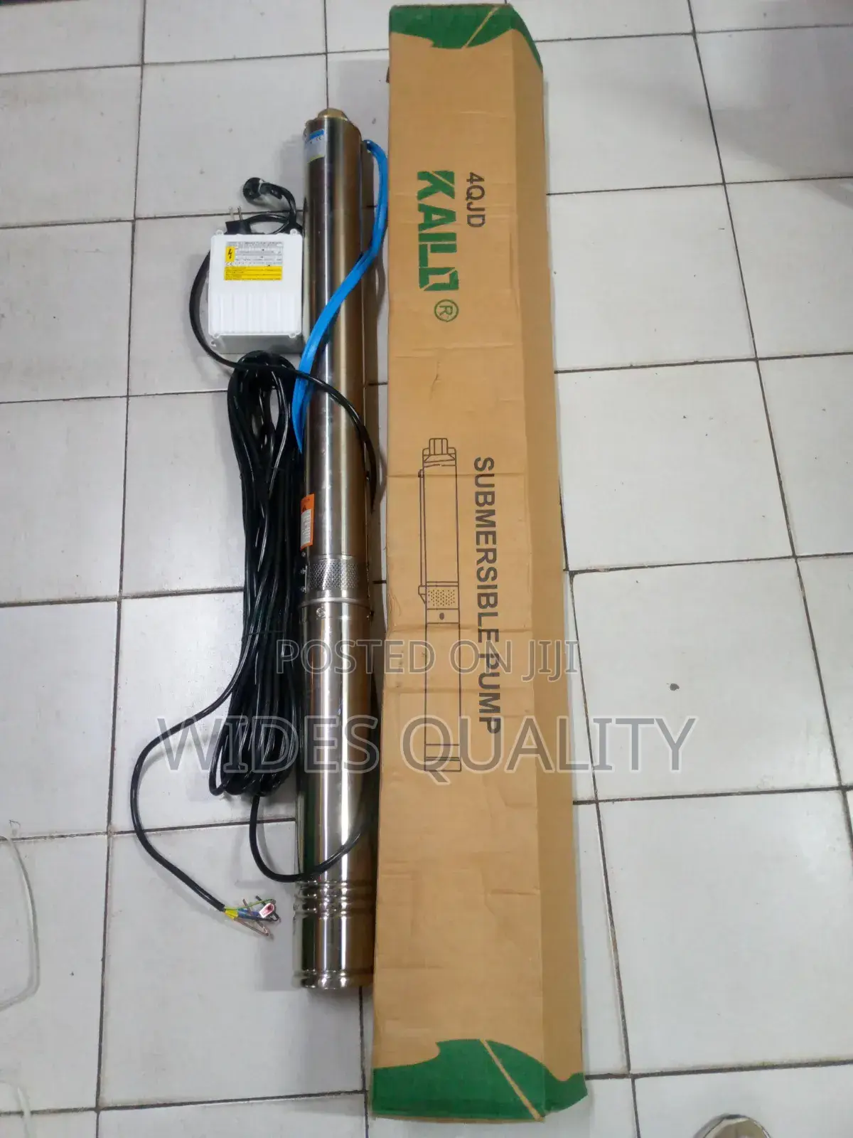 Kairo Stainless Steel Submersible Water Pump,