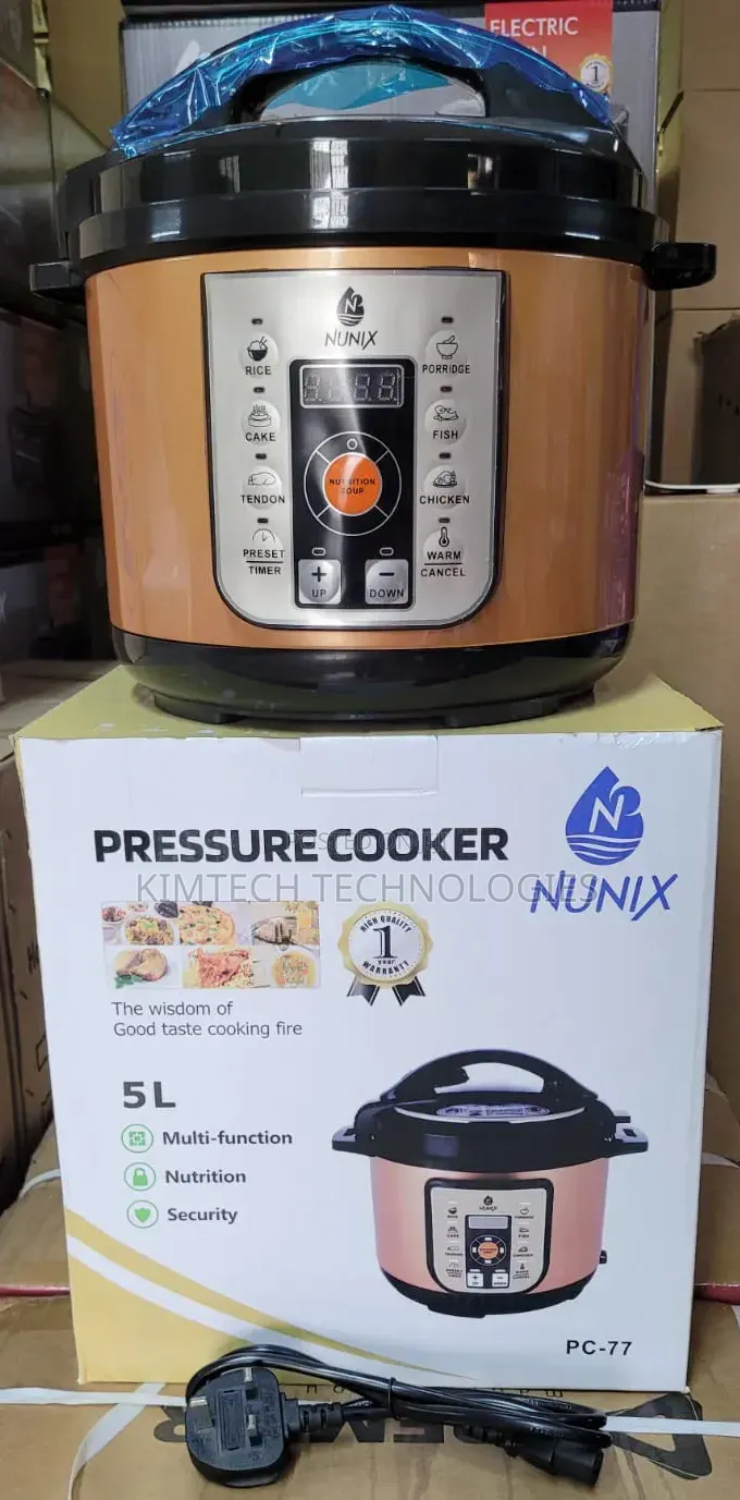 5litres Nunix Pressure Cooker