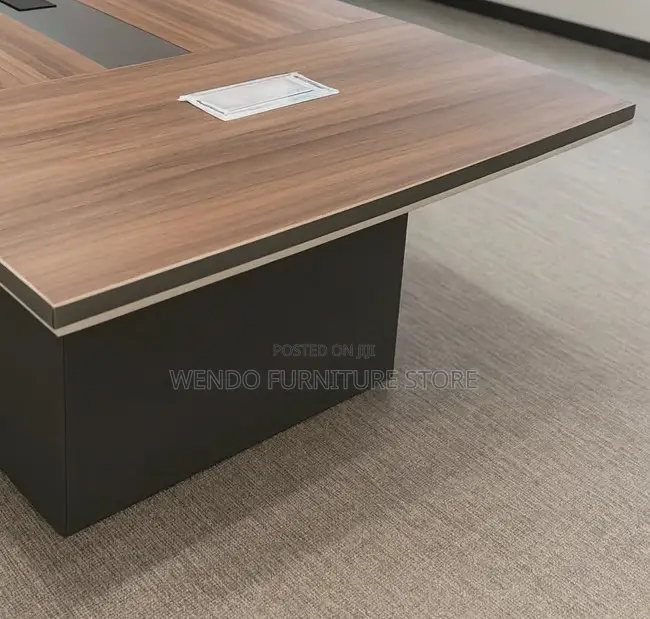 Boardroom Table; 2.4 Meters Senior Meeting Executive Boardroom Table
