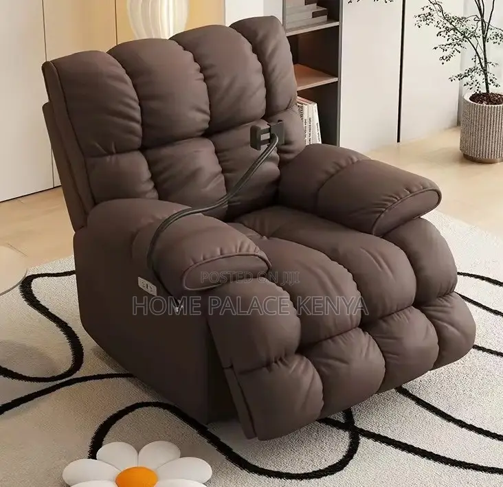 Electric Recliner: Luxury Microfiber Recliner Rocking Chair
