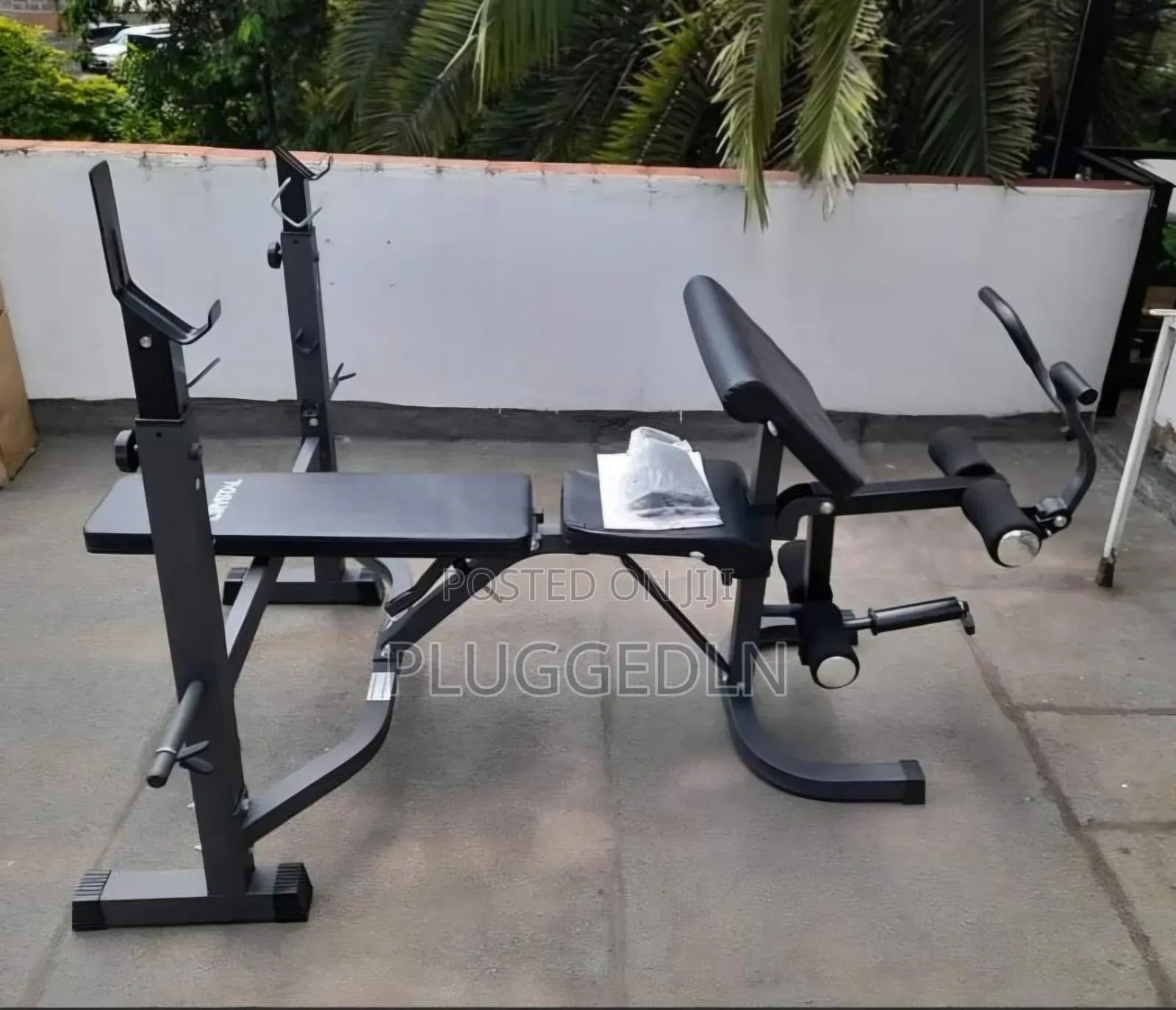 Crystal Adjustable Fitness Weight Bench,