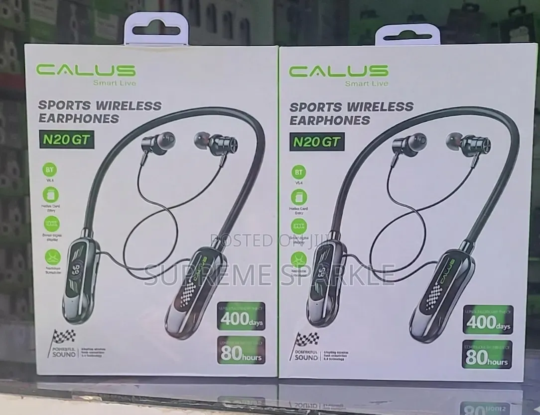 Calus N20 Gt Sports Wireless Earphones.