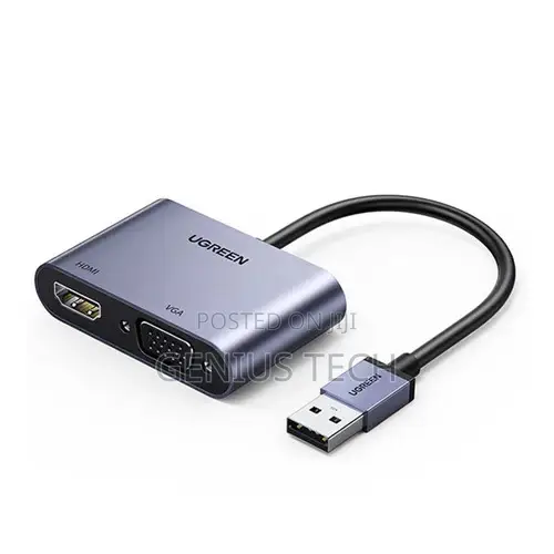 Ugreen Usb 3.0 to Hdmi + Vga Converter – Cm449 / Ug-20518