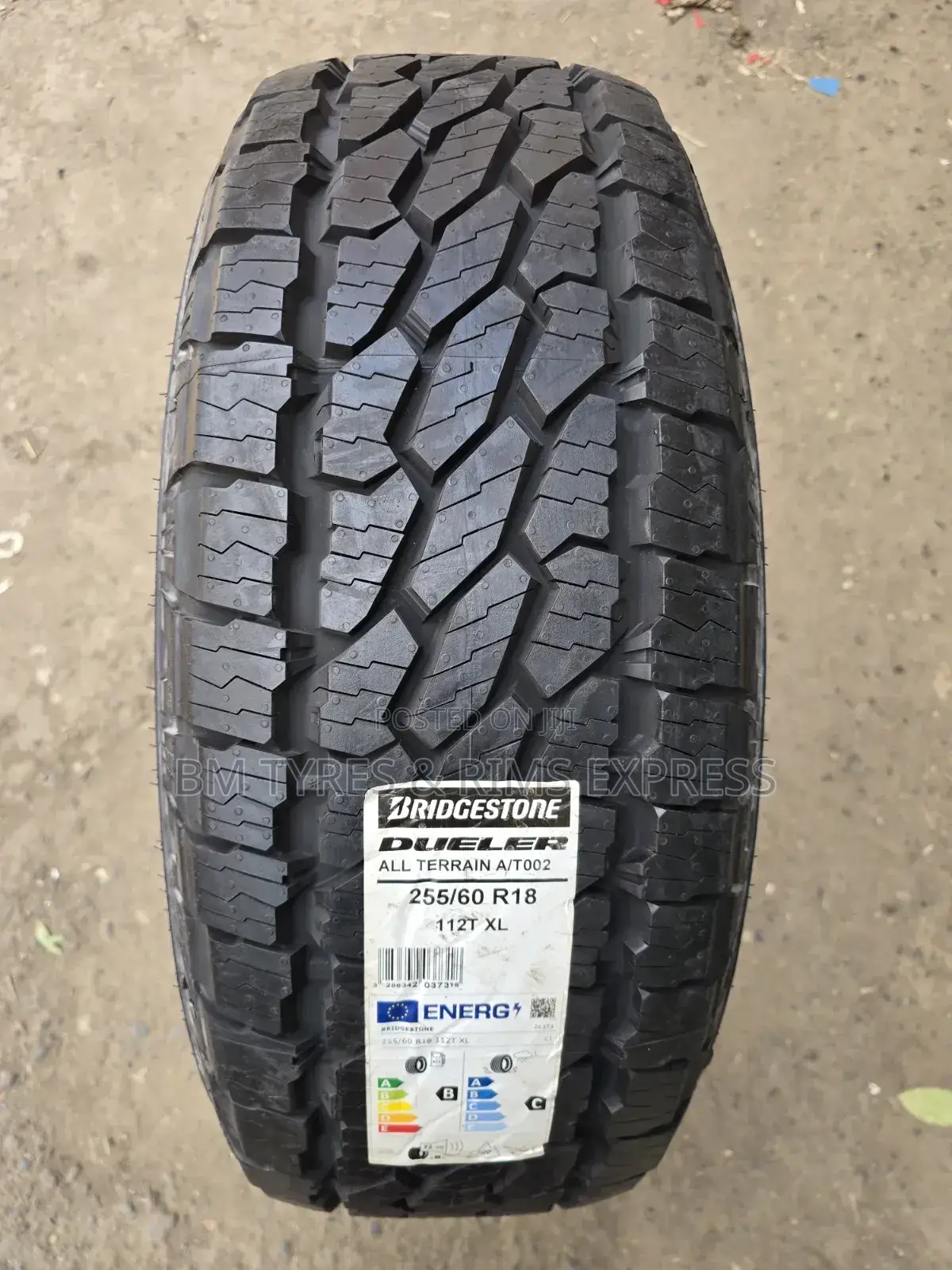 255 /60 R18 Bridgestone Tires (All Terrein)