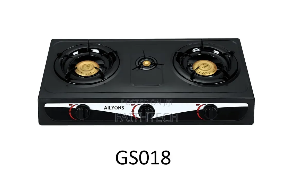 Ailyons 3 Burner Stainless Top Gas Cooker Burner