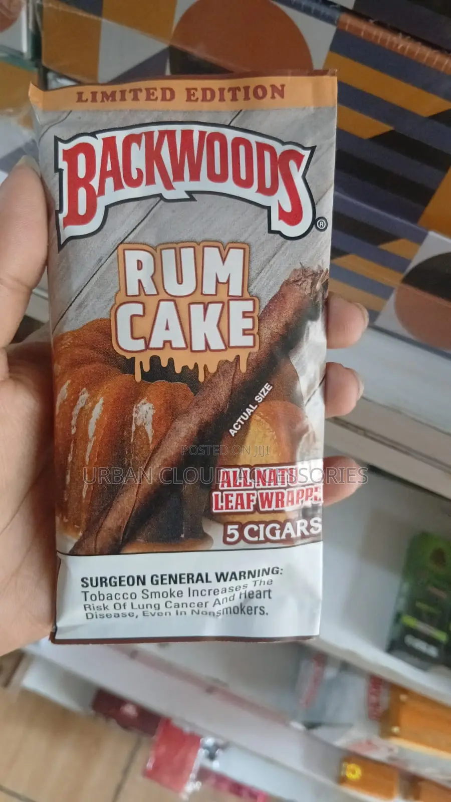 Backwoods Rum Cake -Limited Edition , 5 Pack