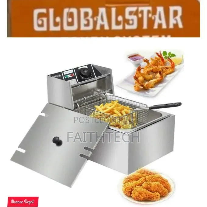 Globalstar Single Deep Fryer