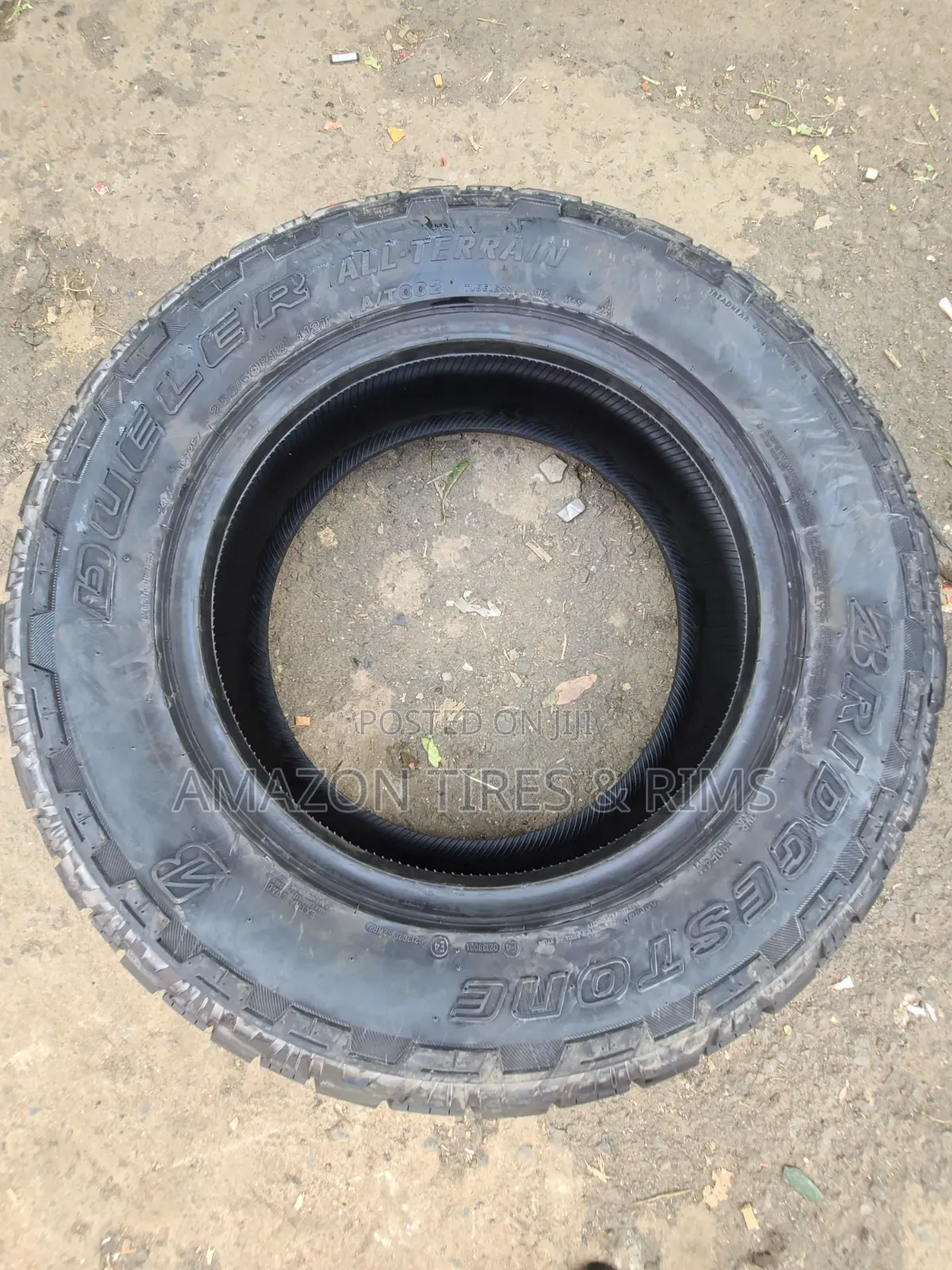 255/60r18 Bridgestone Tyres 112t Dueler All-Terrain a/T002