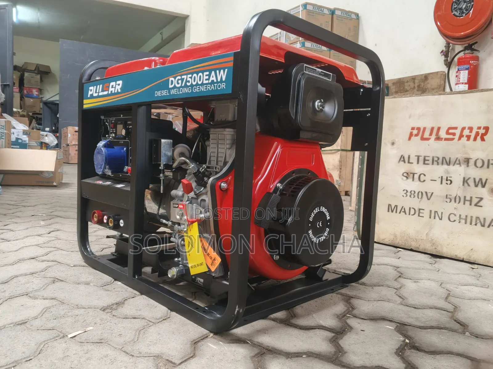 Pulsar 6.9kva Diesel Welding Generator Best Quality