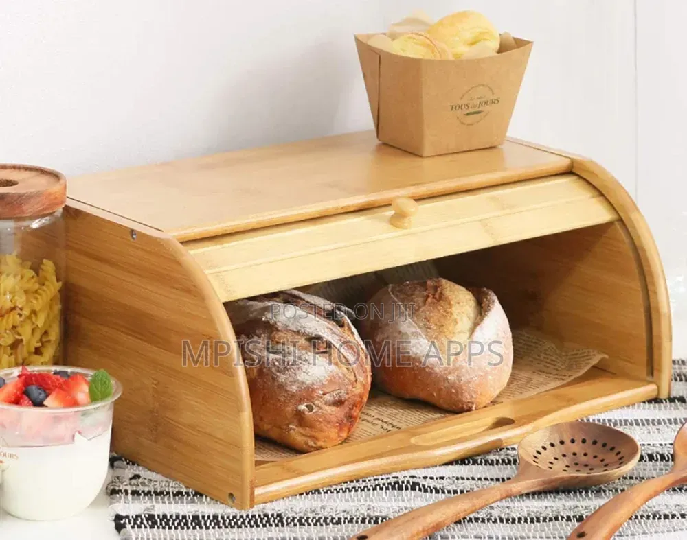 Bamboo Bread Box