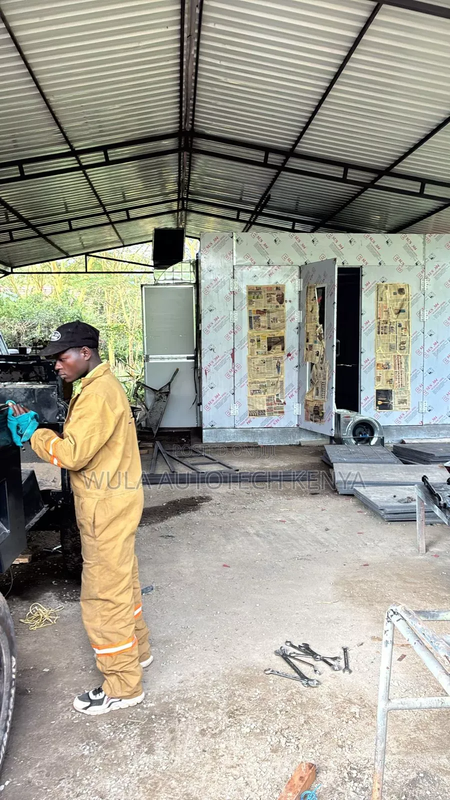 Highly Performing Brecommended Heavy Duty Power Spraybooth Sunshine