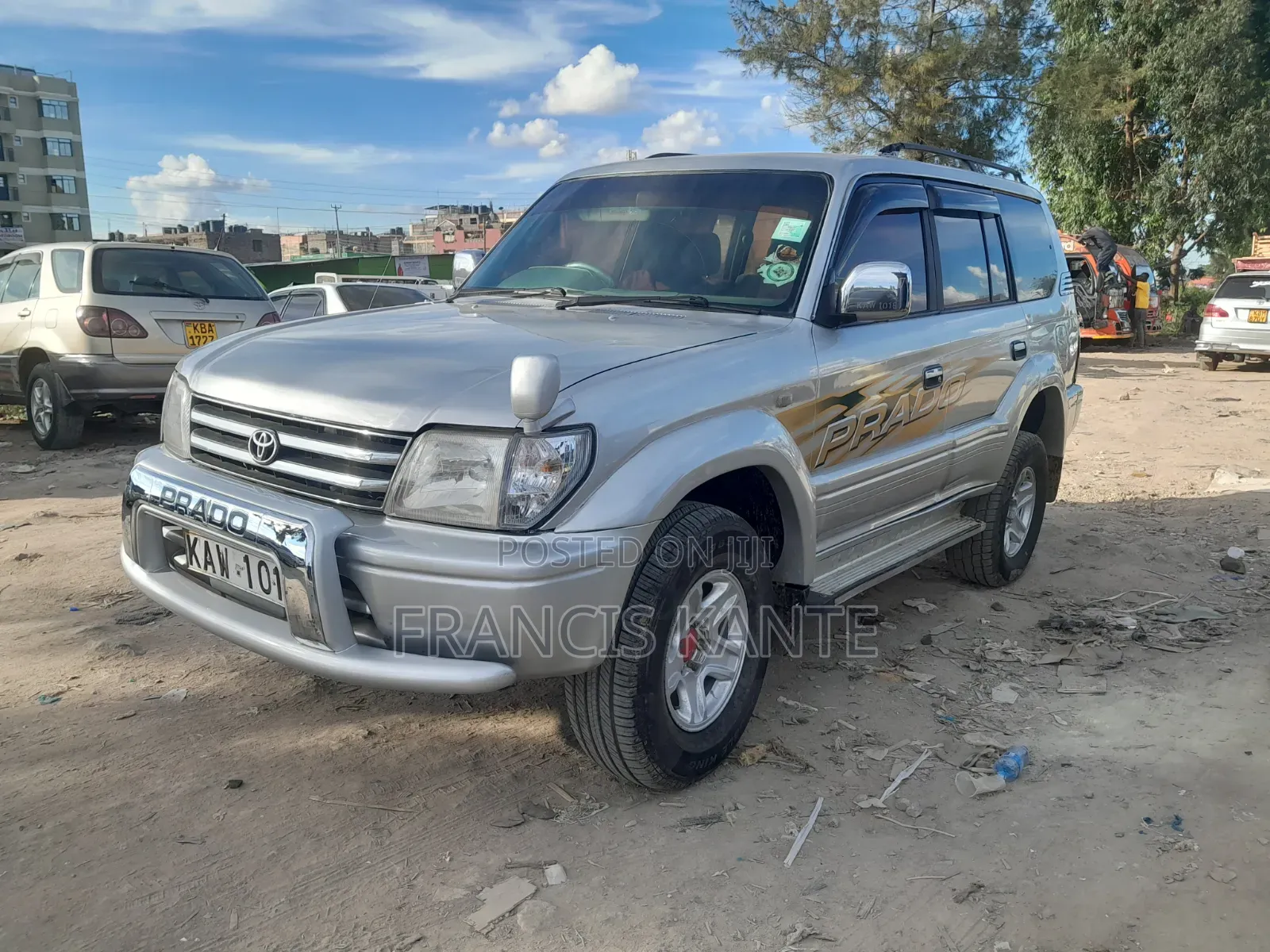 Toyota Land Cruiser Prado 2001 Silver
