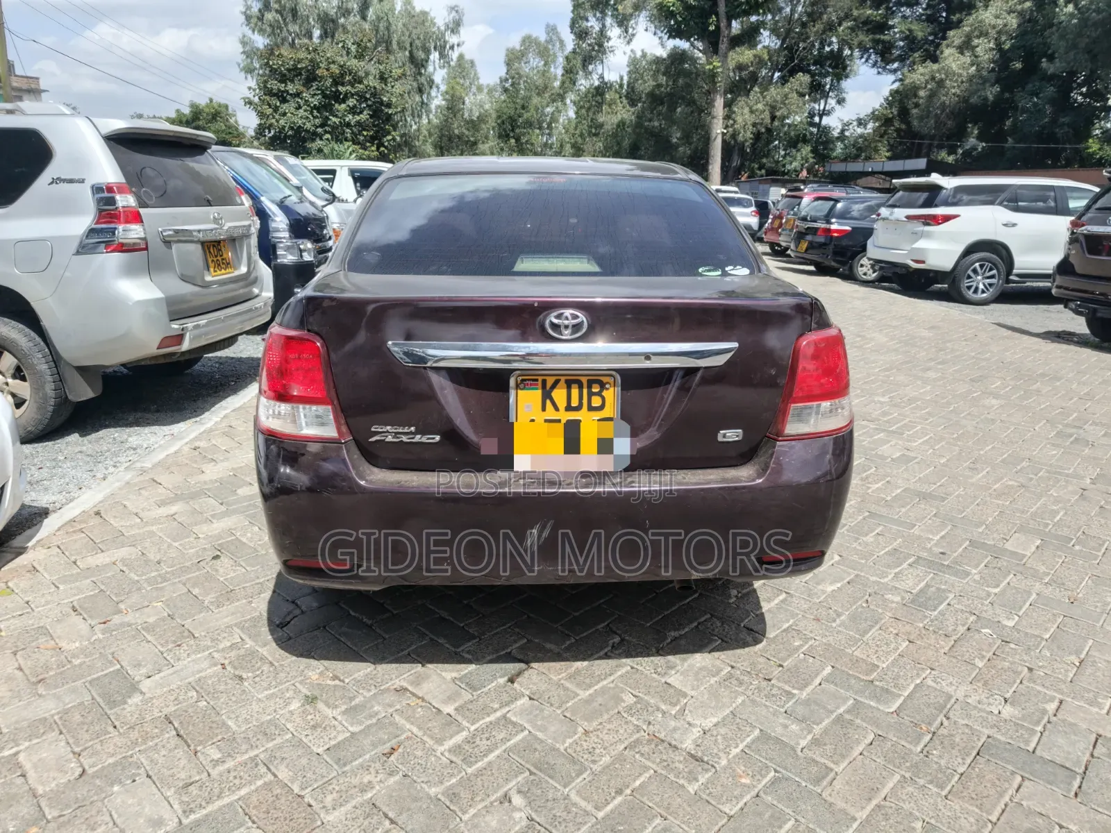 Toyota Axio 2013 Brown