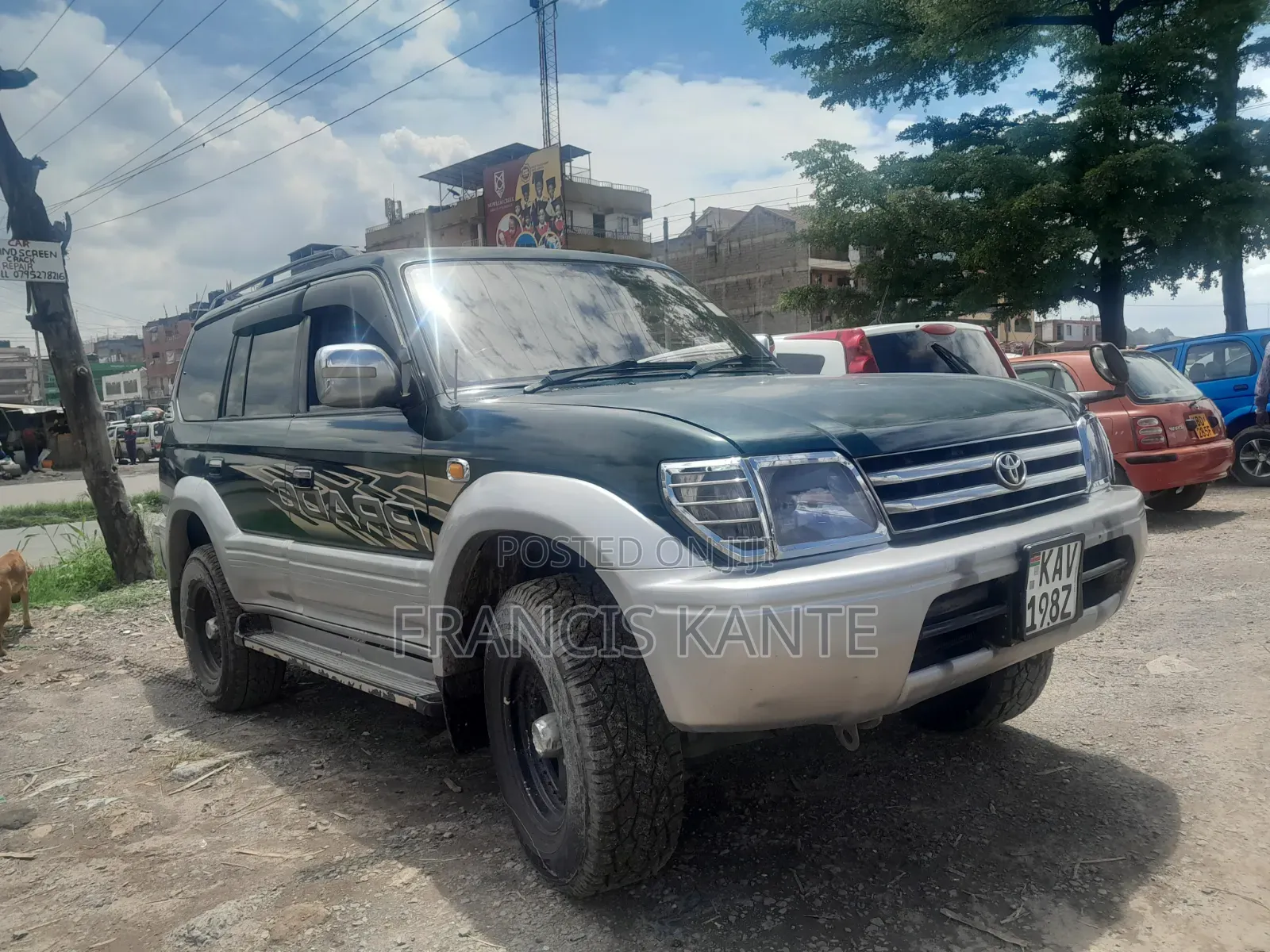 Toyota Land Cruiser Prado 2005 Green