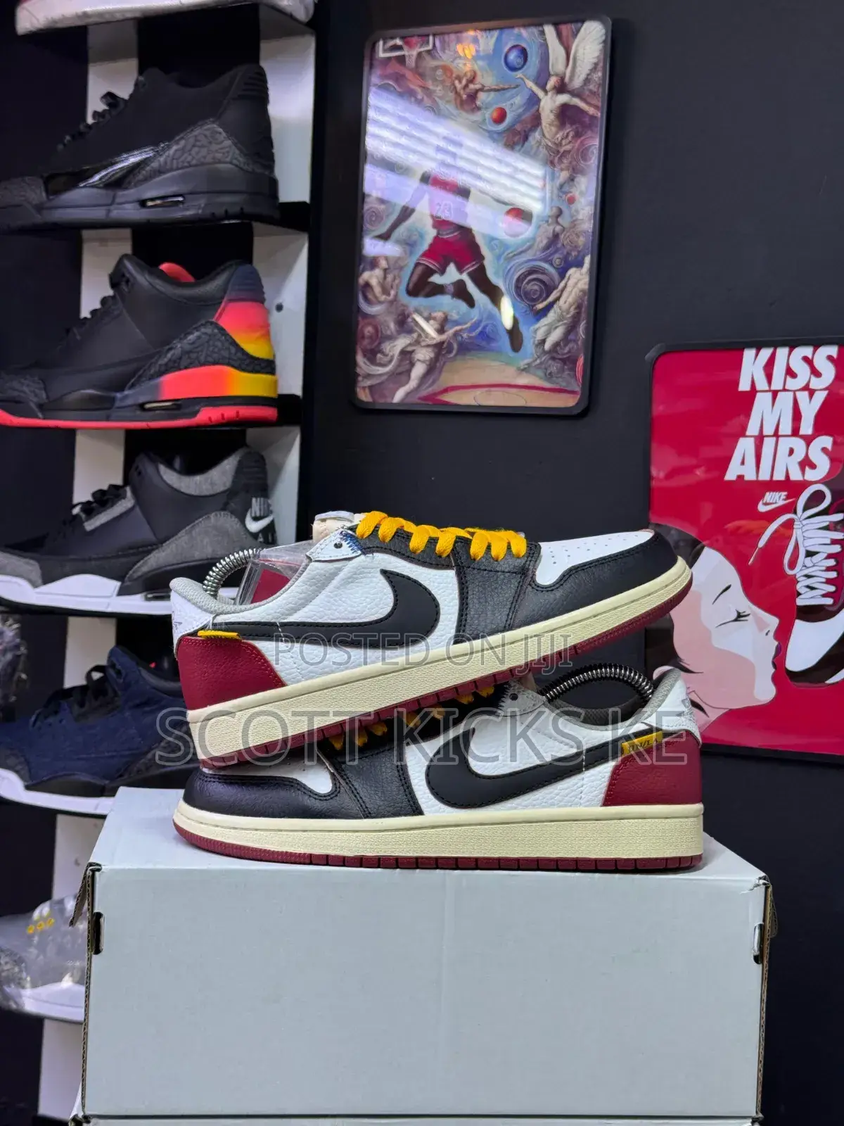 Air Jordan 1 Low Custom Union La