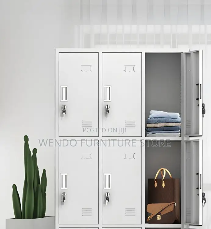 Office Cabinet; Steel Anti Scratch Filing Cabinet With Secured Lock