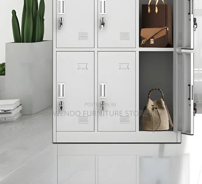 Office Cabinet; Steel Anti Scratch Filing Cabinet With Secured Lock