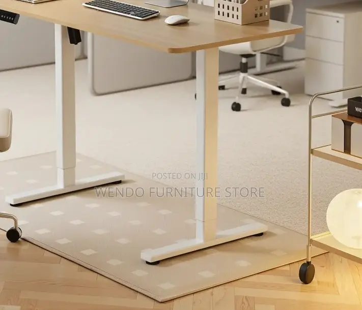 Office Desk; 1.6 Meters Adjustable Desk With Headphone and Cup Holder