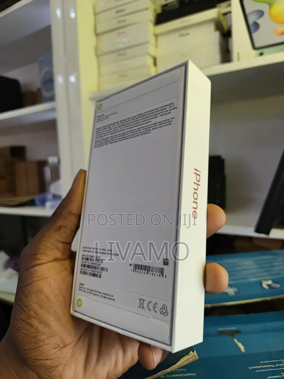 New Apple iPhone 13 128 GB Pink