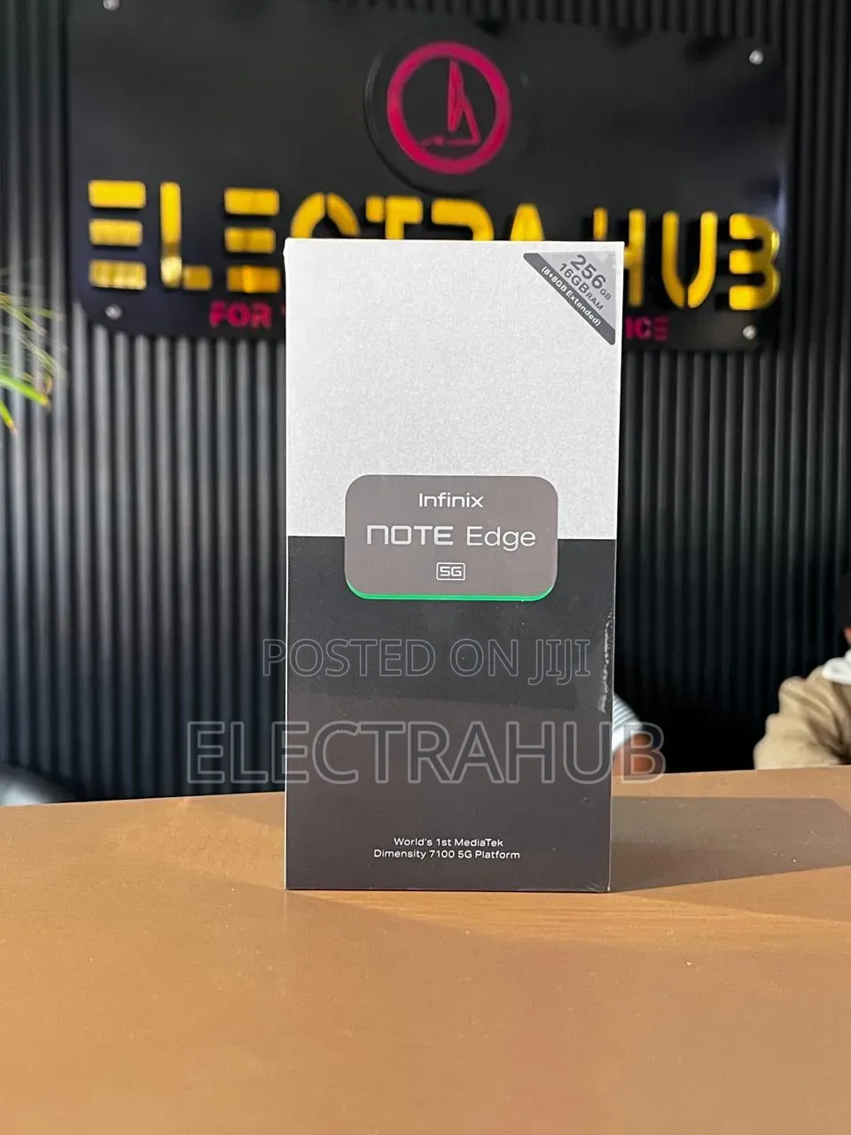New Infinix Note Edge 256 GB Silver