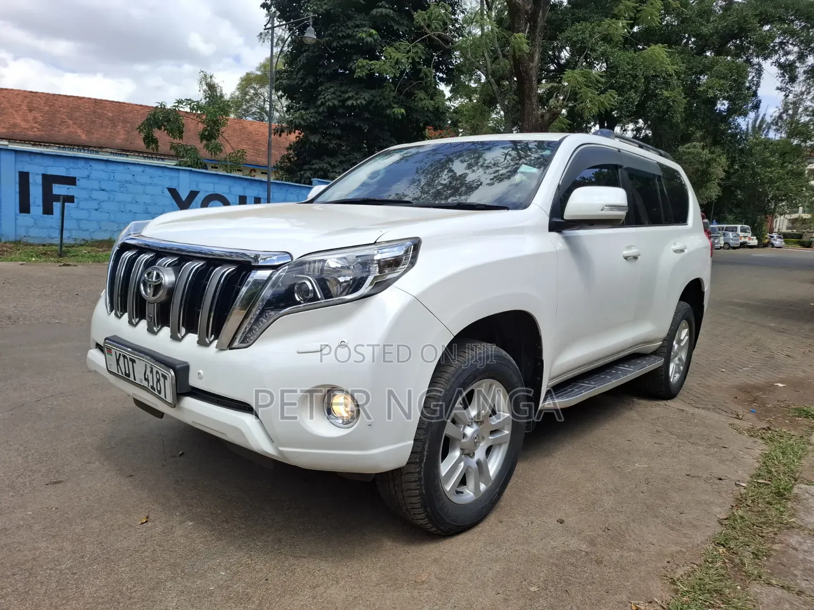 Toyota Land Cruiser Prado 3.0 TD 2012 White
