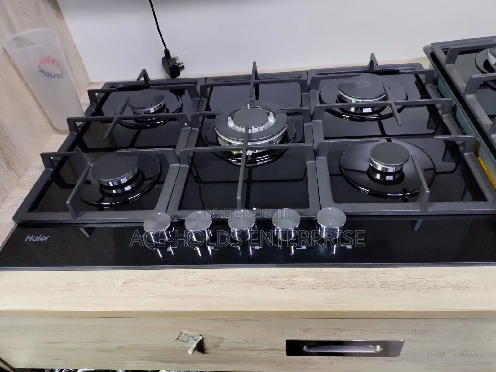 Haier Kitchen Hob (Hob-S775b) Inbuilt Cooker - 5 Burner